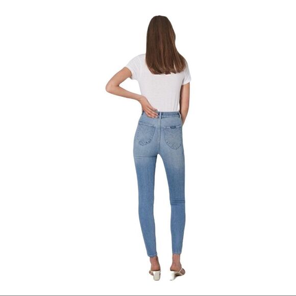 NWT Rolla’s Eastcoast Ankle High Rise Skinny Jeans ~ Stacey Blue - Picture 7 of 7